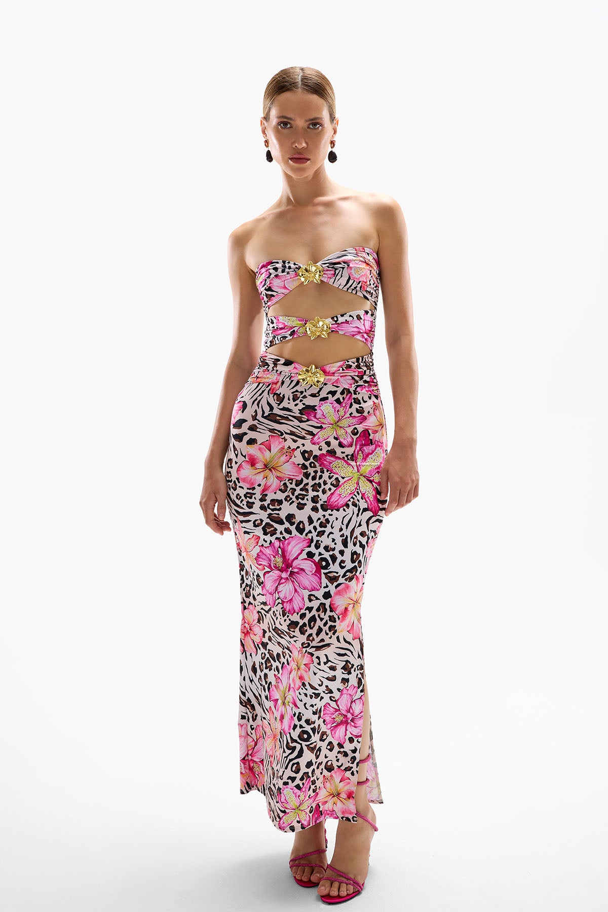 'Rome' Orchid Maxi Dress - Safaria