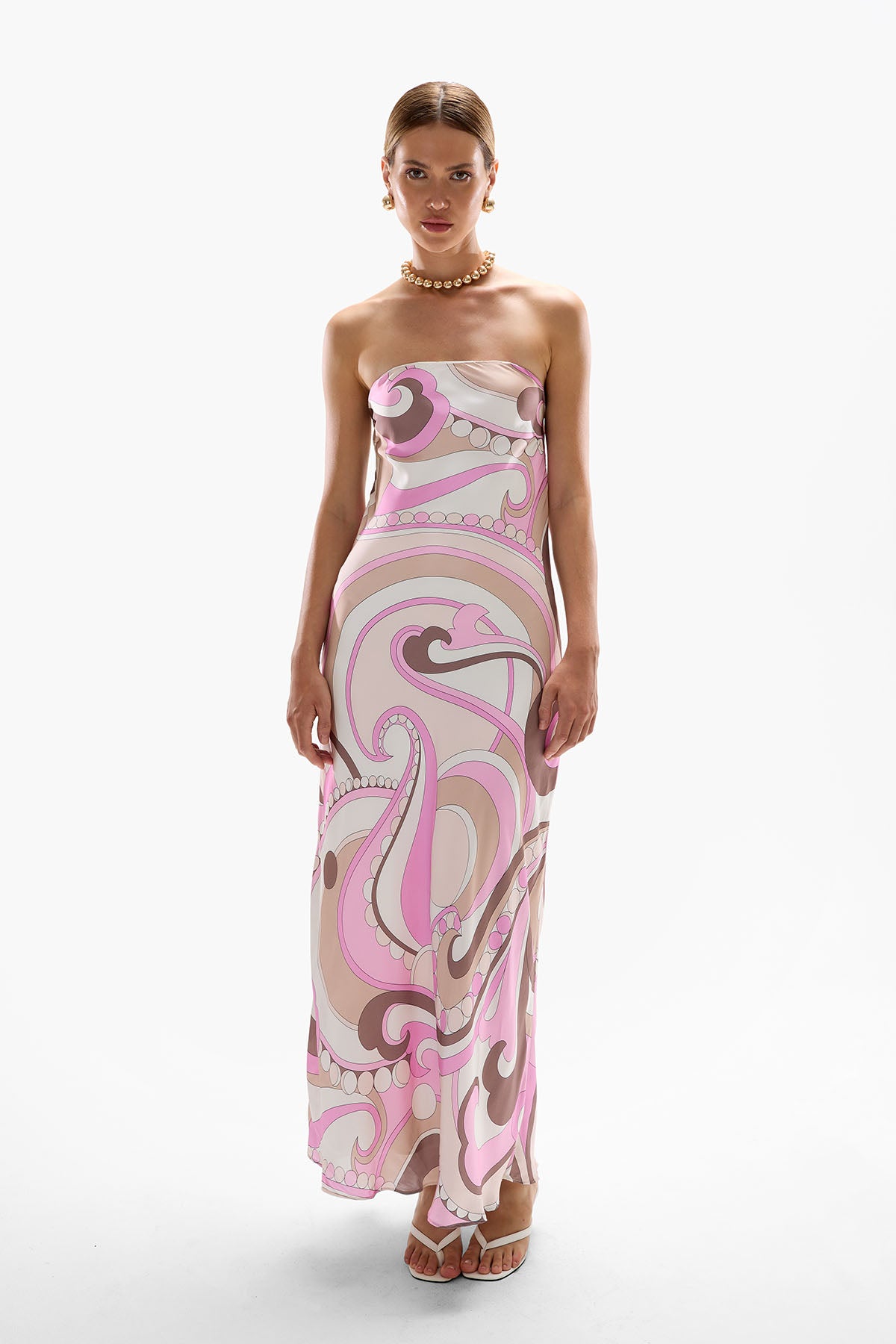 cin cin maxi dress 'Duchess' Maxi Dress - Antibes