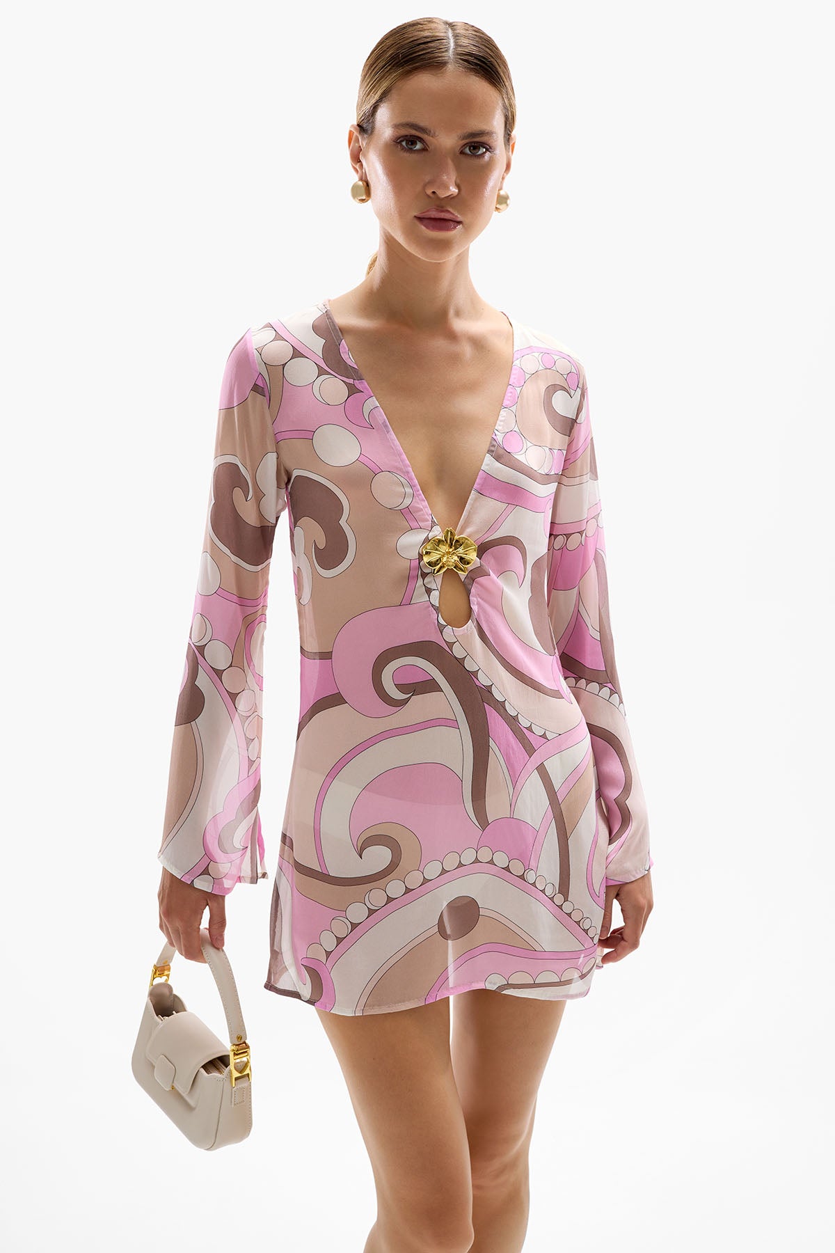 Lulu' Orchid Dress Antibes Cin Cin Swimwear and Resortwear