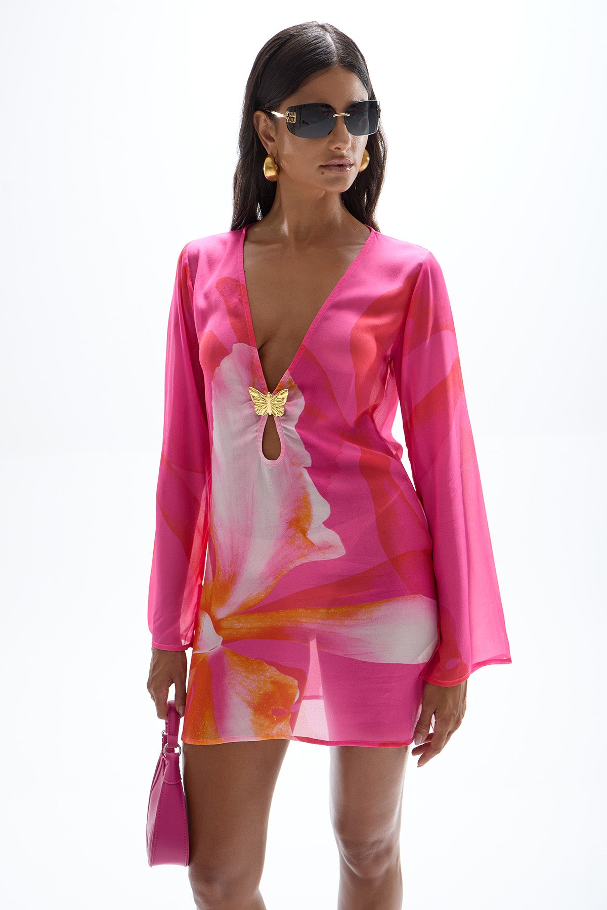 Lulu' Butterfly Dress - Wildflower