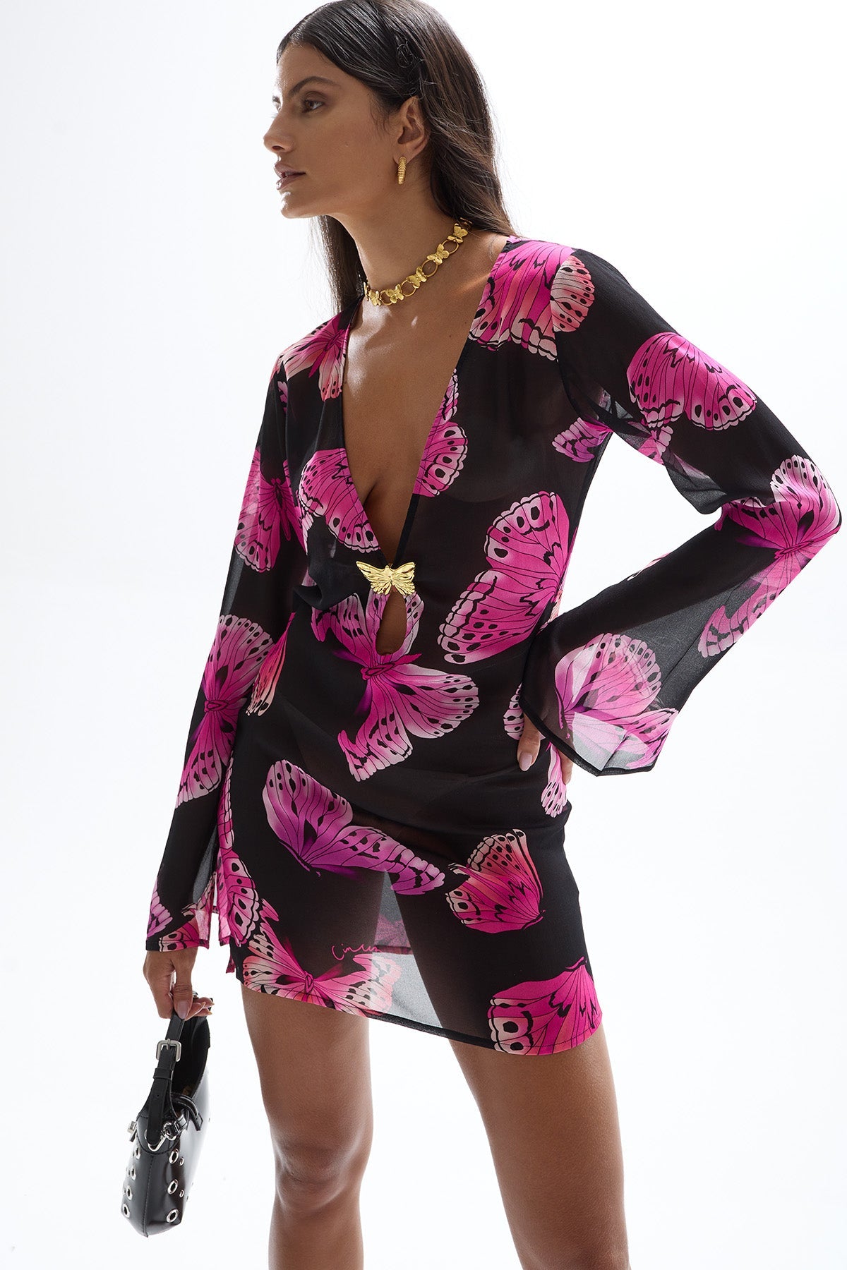 'Lulu' Butterfly Dress - Monarch