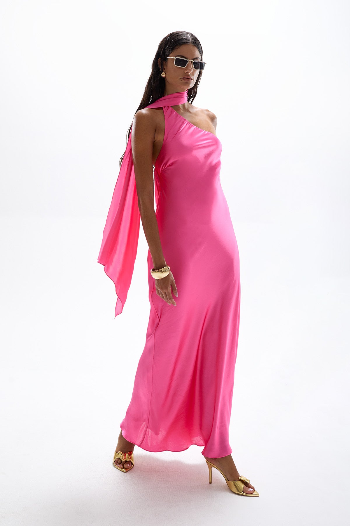 Hera' Maxi Dress - Barbie