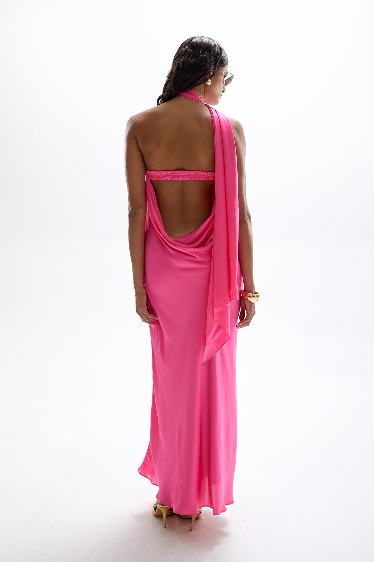 Hera' Maxi Dress - Barbie