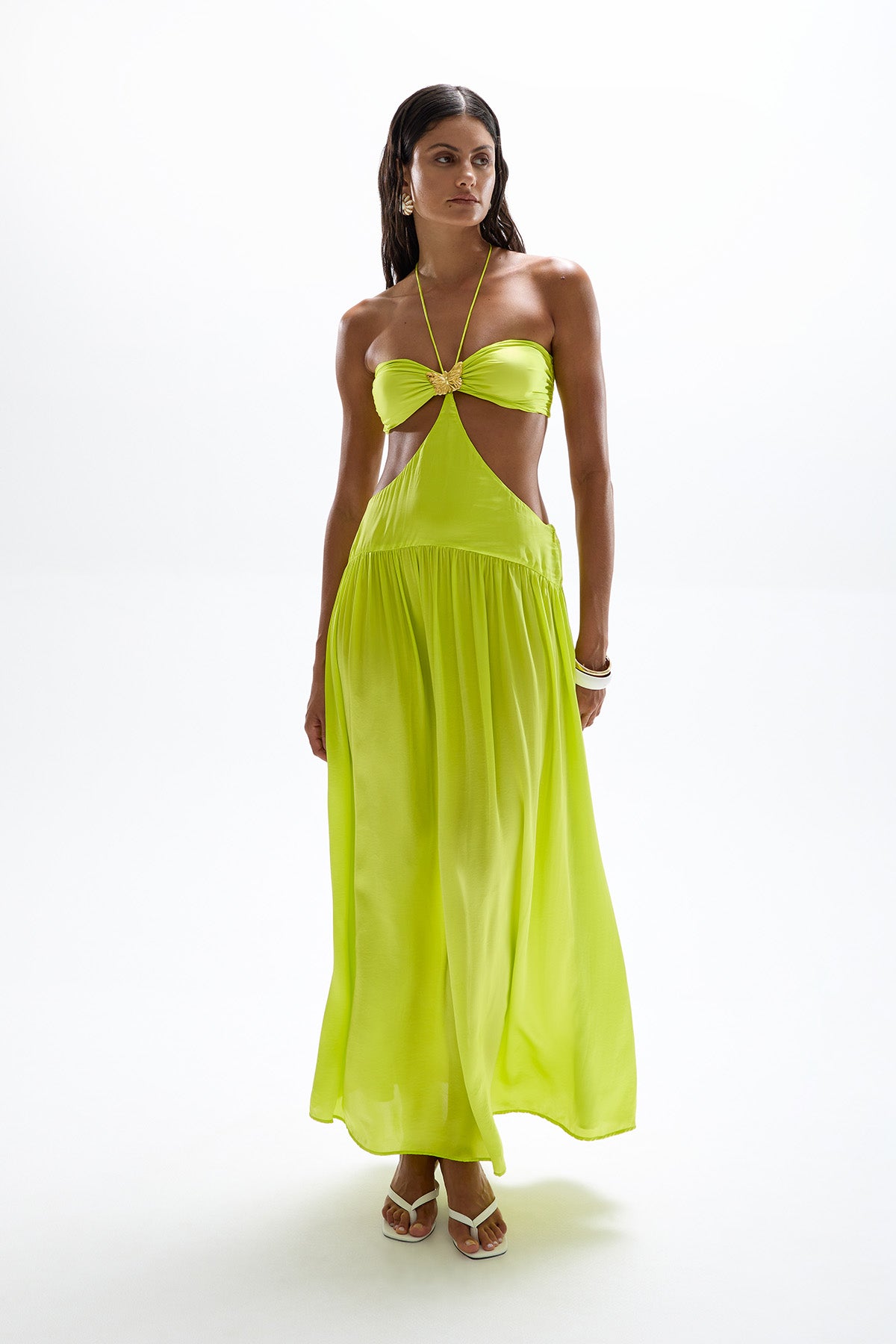 knee length dresses for ladies Duchess Maxi Dress