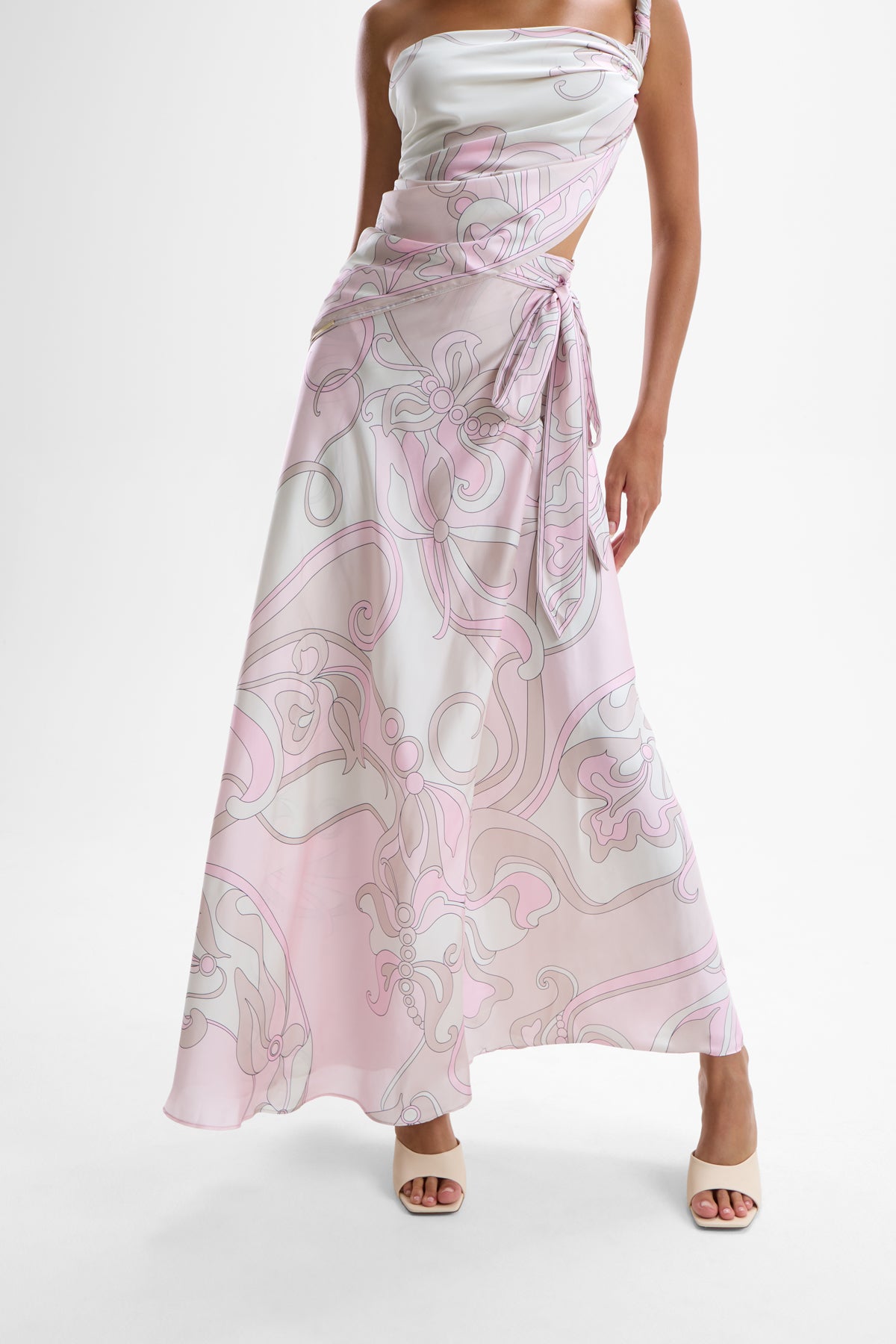 Sienna Wrap Skirt - Deco Pink