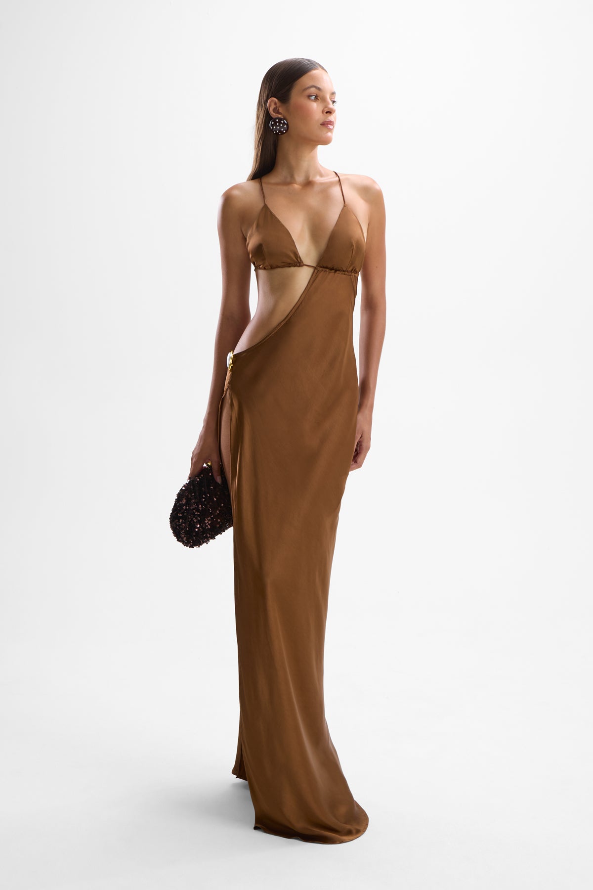 Villa Moonstone Dress - Mocha