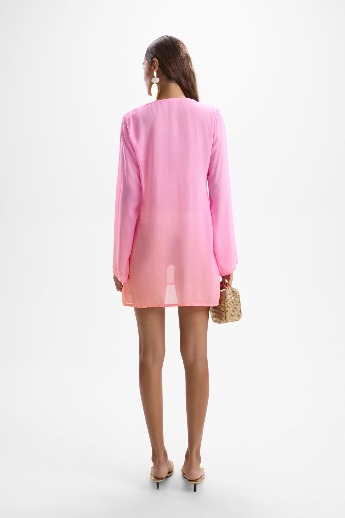 Lulu Moonstone Dress - Sorbet