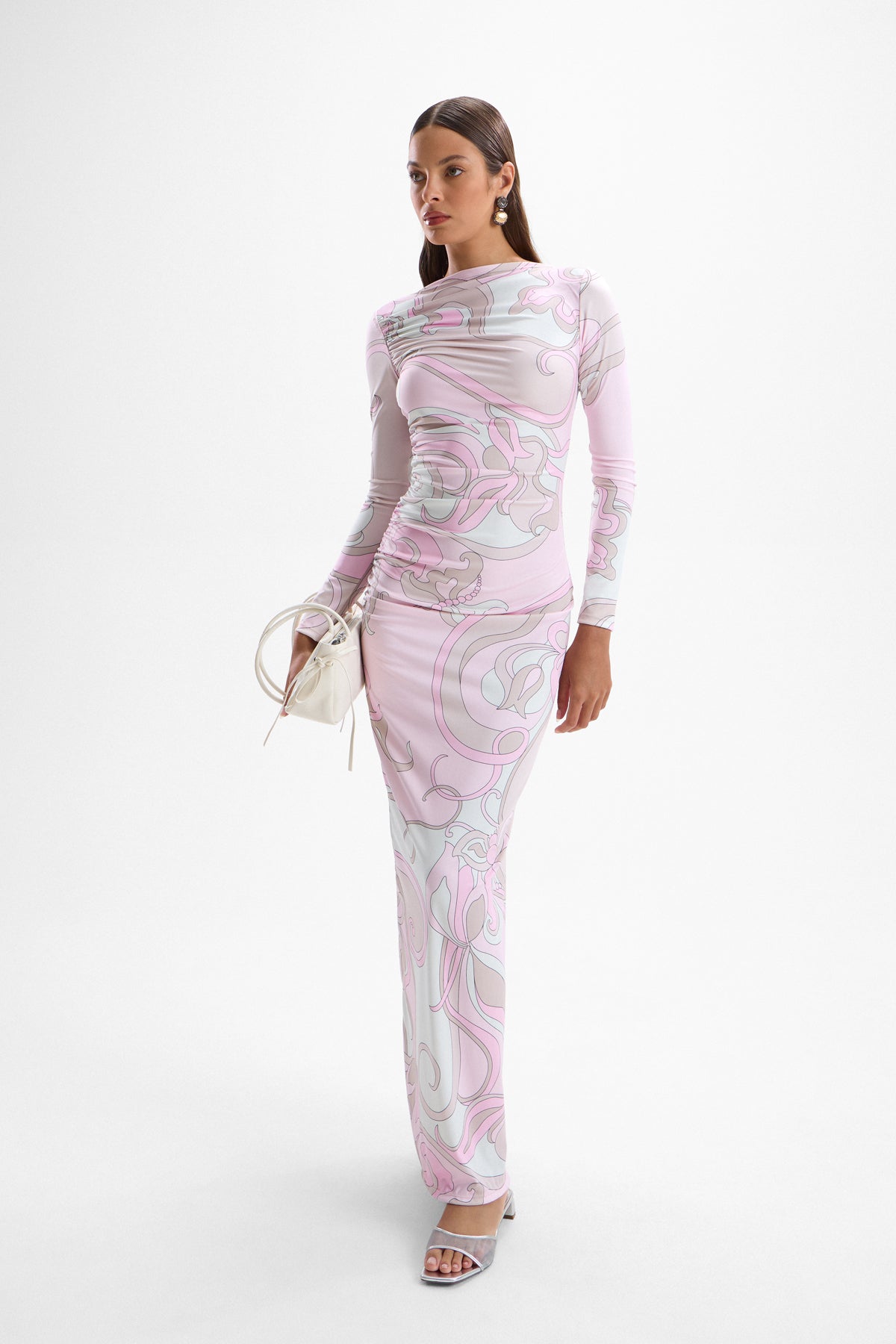 Empress Maxi Dress - Deco Pink