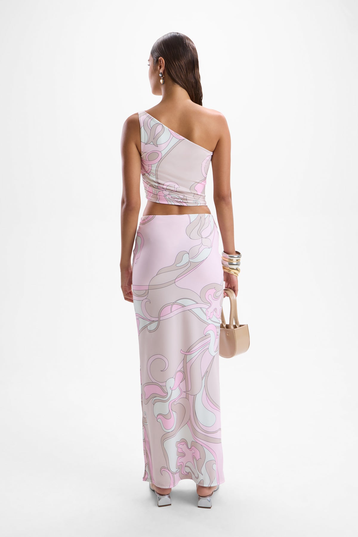 Cleo Cropped Top - Deco Pink