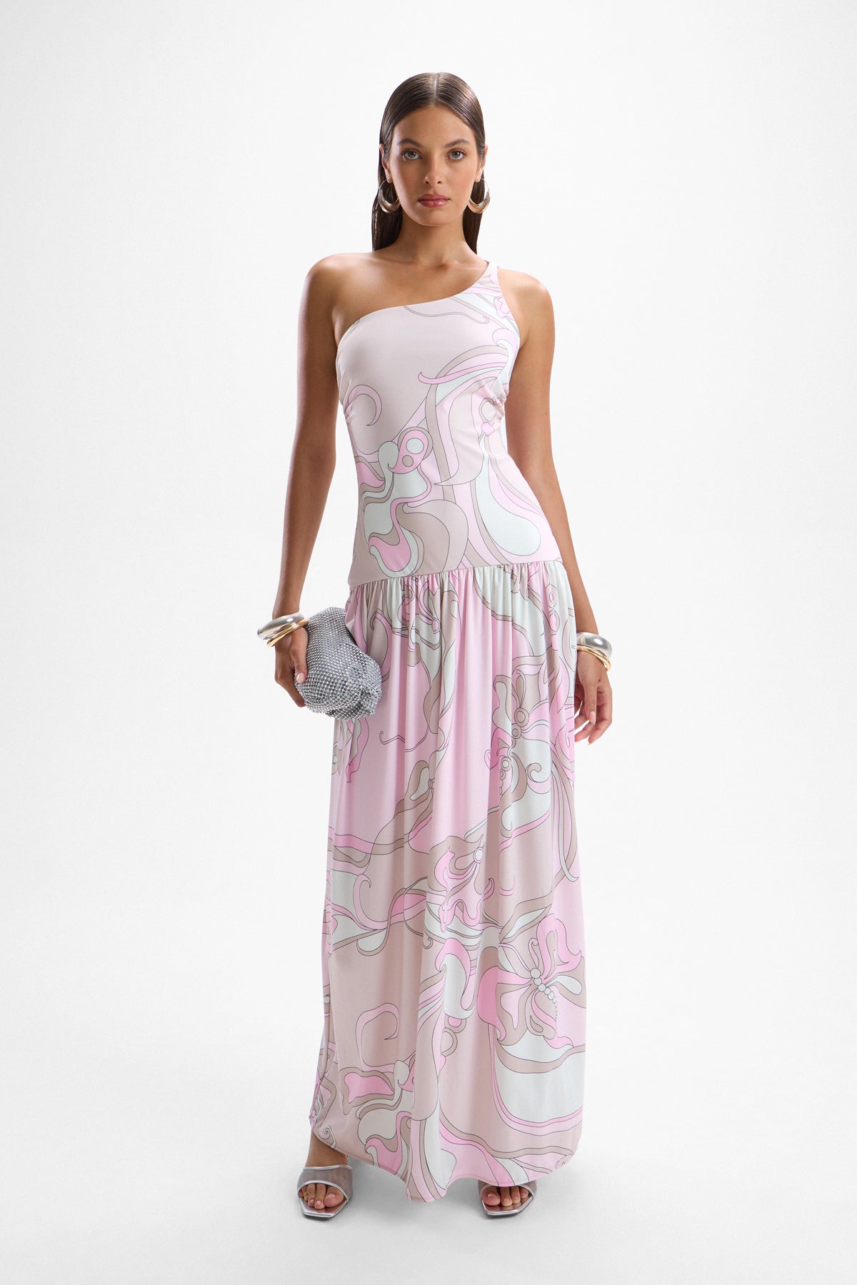 Marais Maxi Dress - Deco Pink