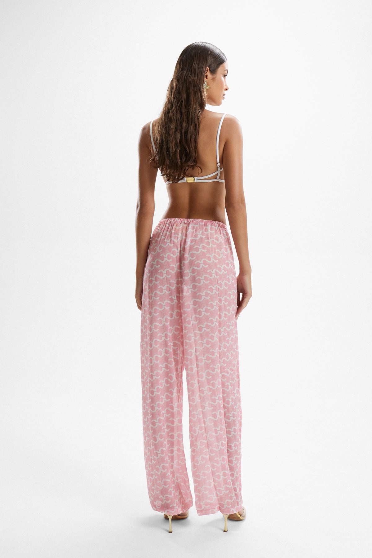 Oasis' Pants - Logomania Pink