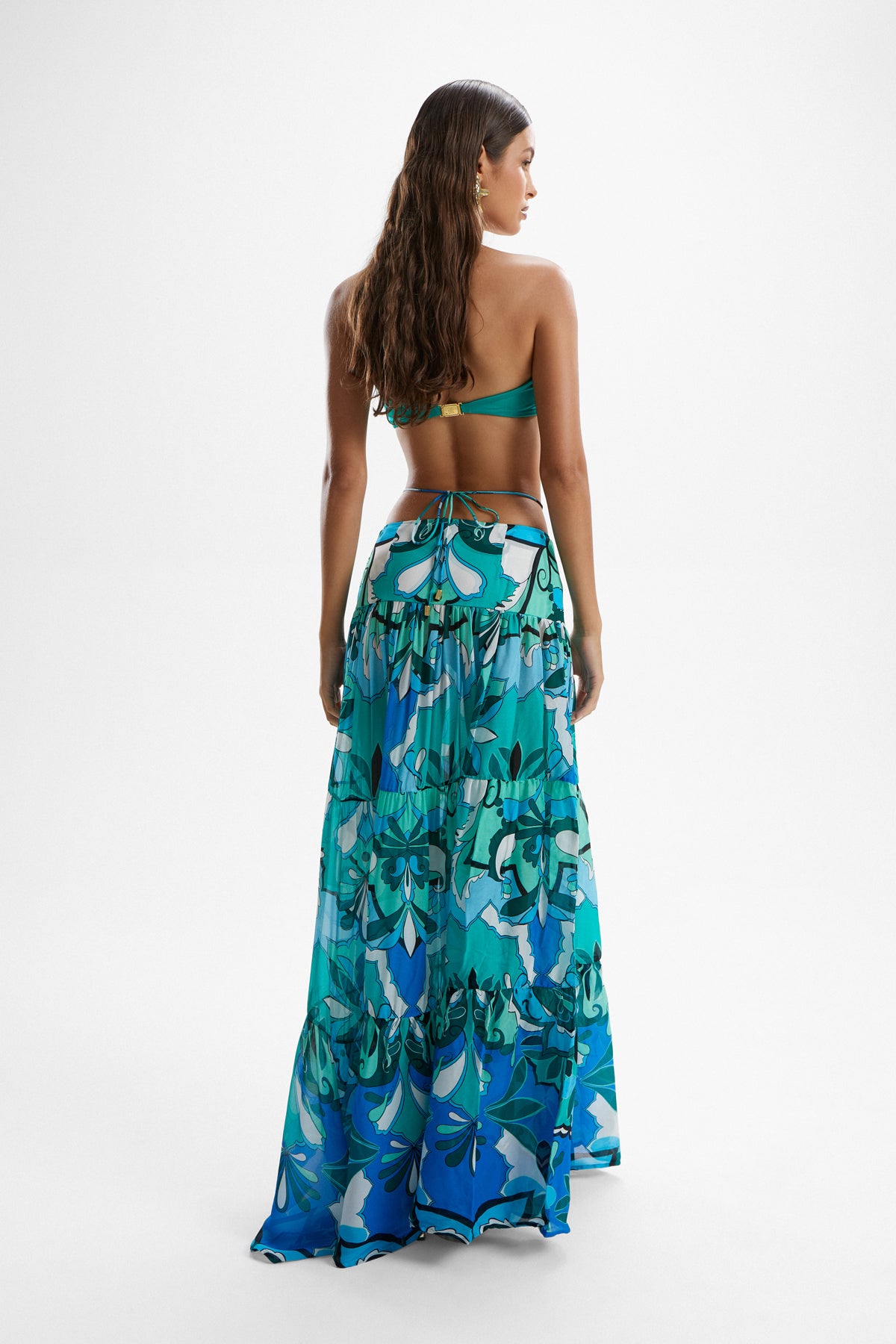 Song' Skirt - Boheme Blue