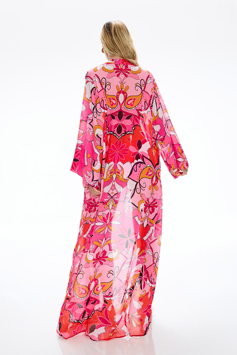 Fortune Robe - Boheme Pink