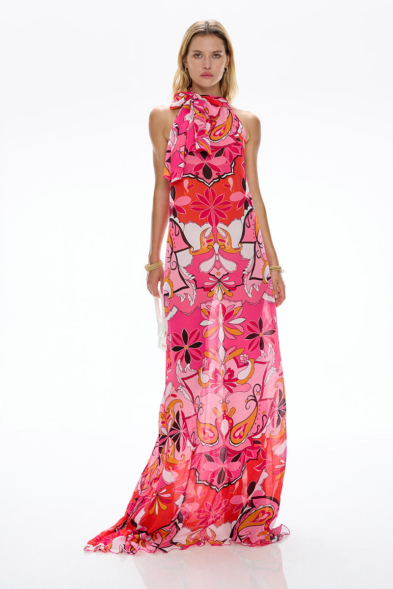 Bohemia' Maxi Dress - Boheme Pink