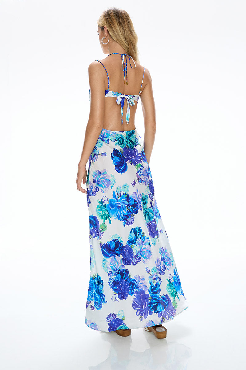 'Myth' Dress - Flamenco Blue