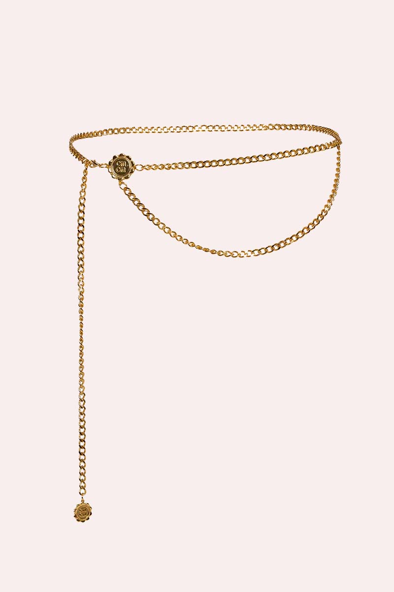 Charm chain belt