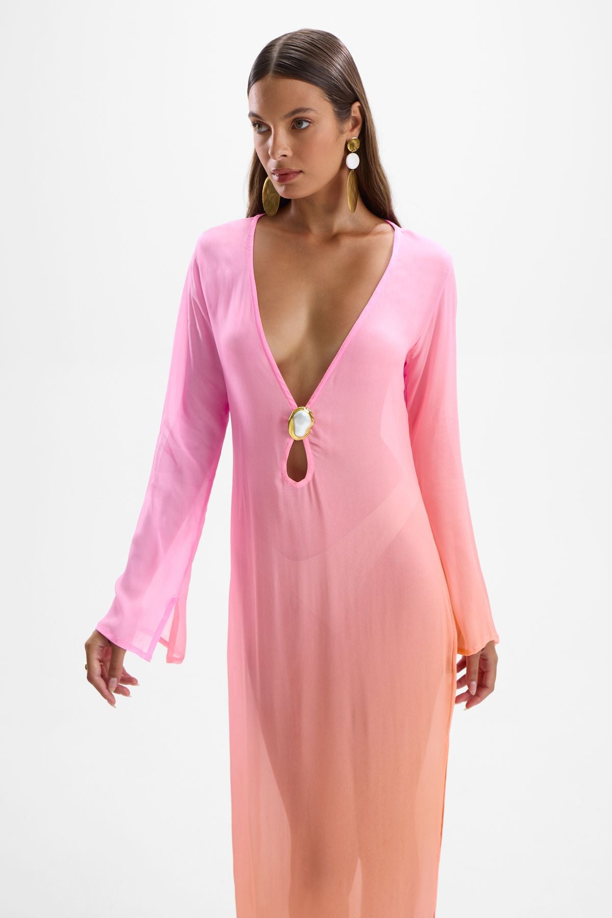 Hotline Moonstone Dress - Sorbet