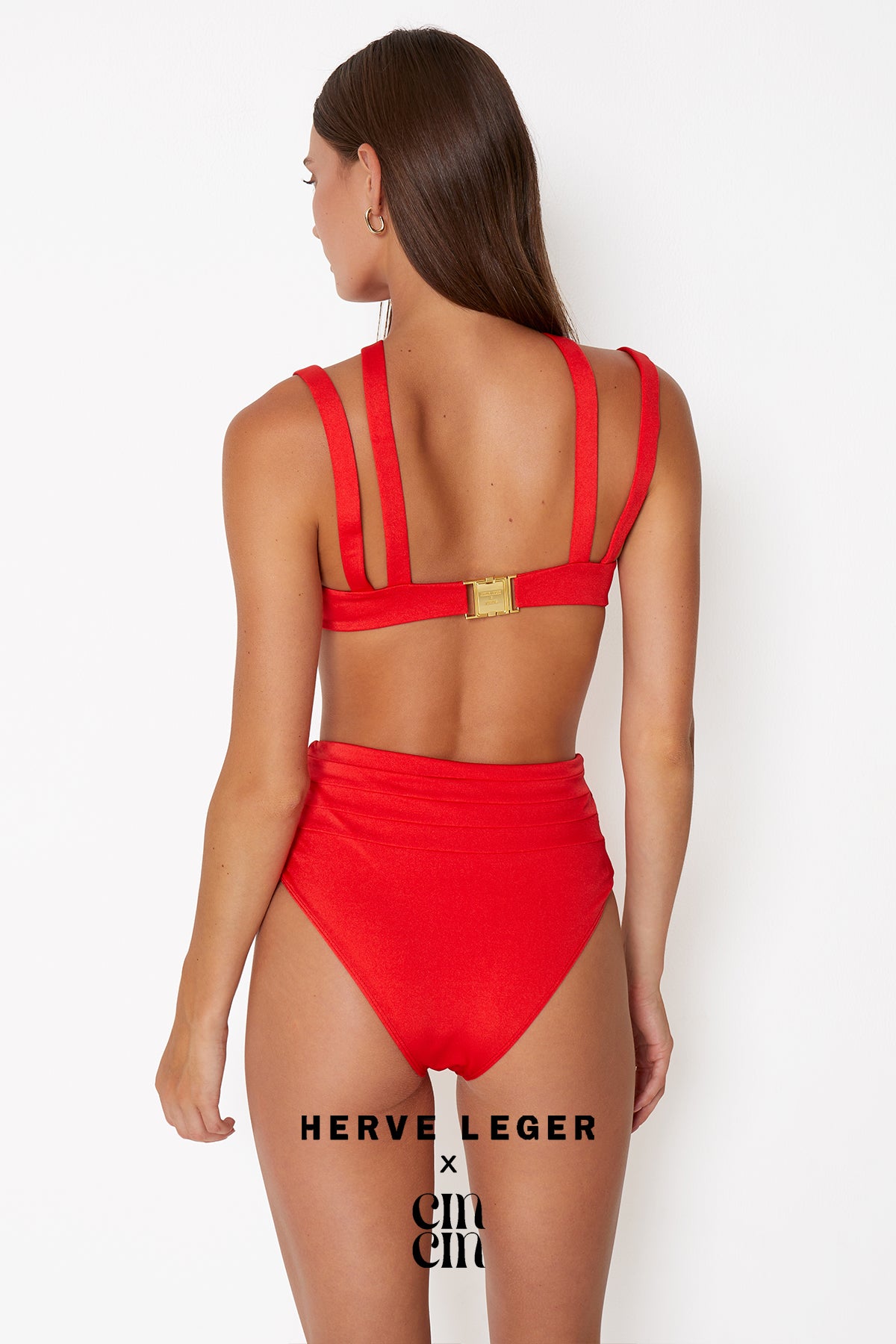 Herve Leger X Cin Cin - Bustier Bikini Top