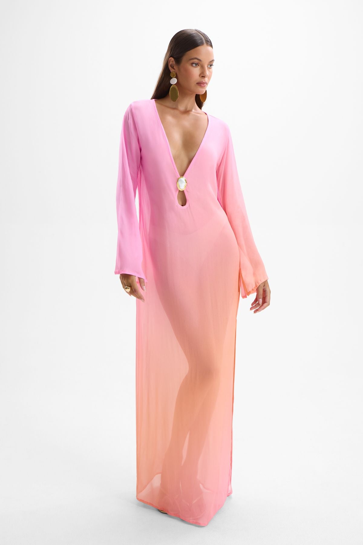 Hotline Moonstone Dress - Sorbet
