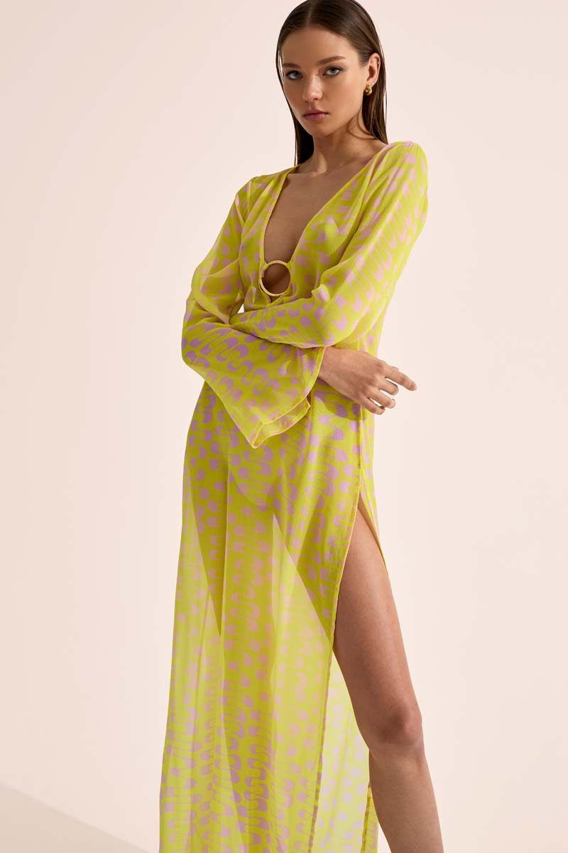 'Totem' Hoop Dress - Sunray
