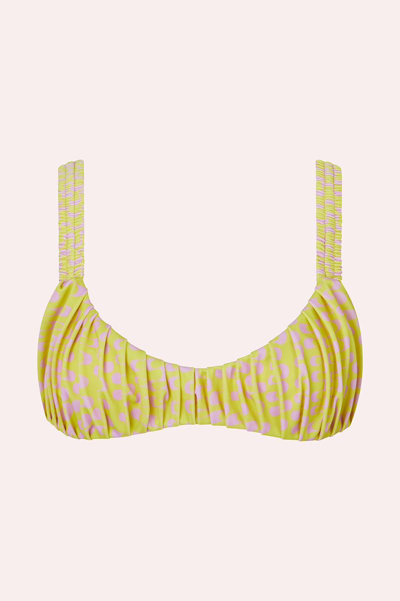 'Groove' Scrunch Top - Sunray