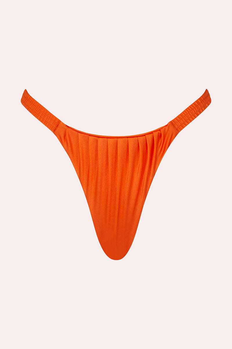 'Vibe' Scrunch Bottoms - Orange