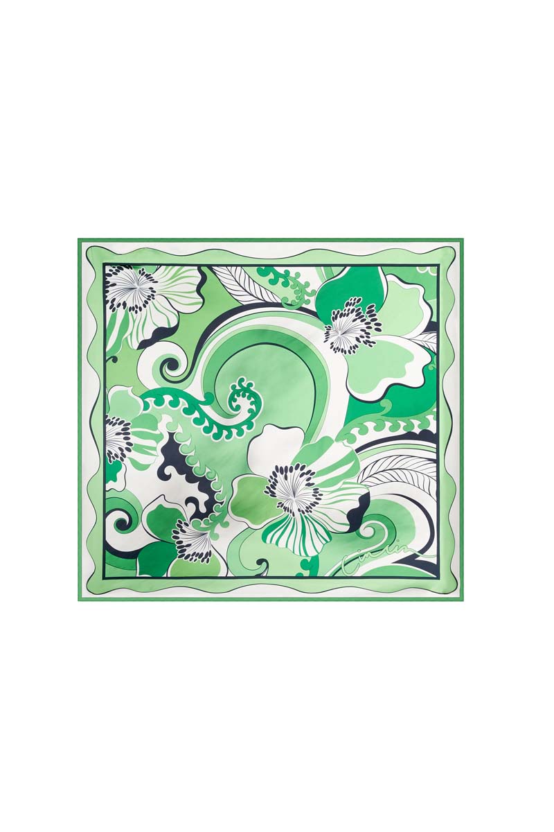 'Fern' Silky Head Scarf
