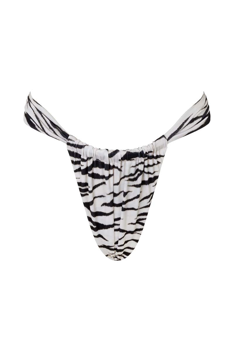 'Marina' Ruched Bottoms - Animal