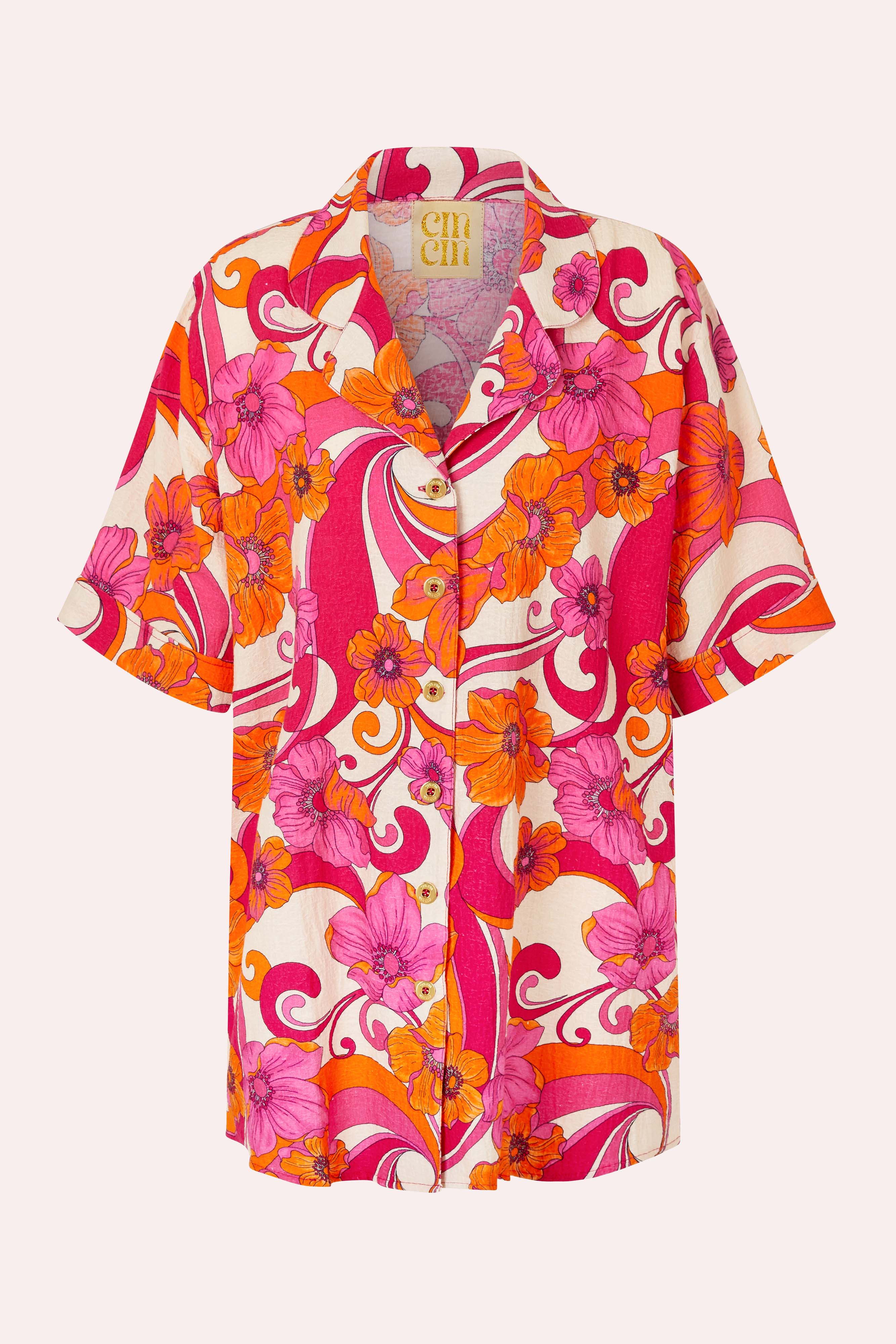 Troppo Bowling Shirt - Ultraviolet