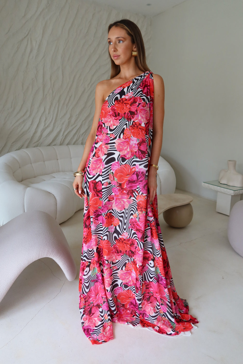 Bohemia Dress - Flamenco Stripe