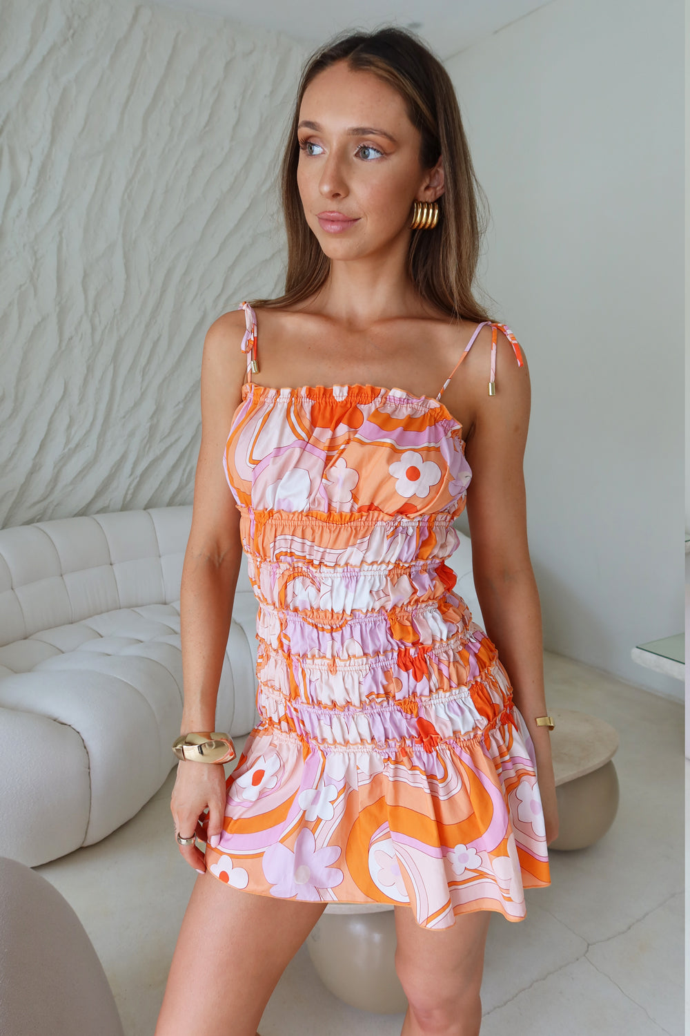 Femme Mini Dress - Bloom