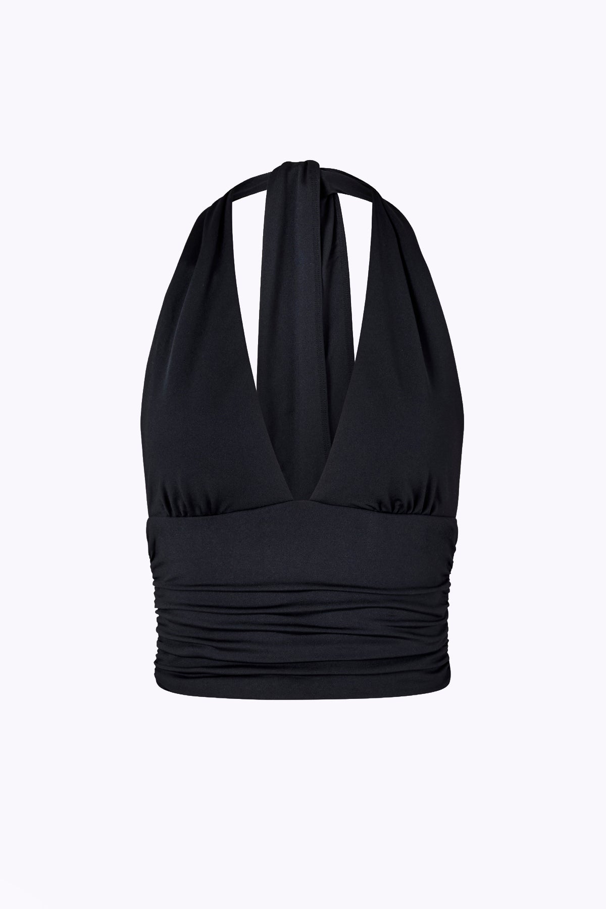 Eleganza Halter Top - Black