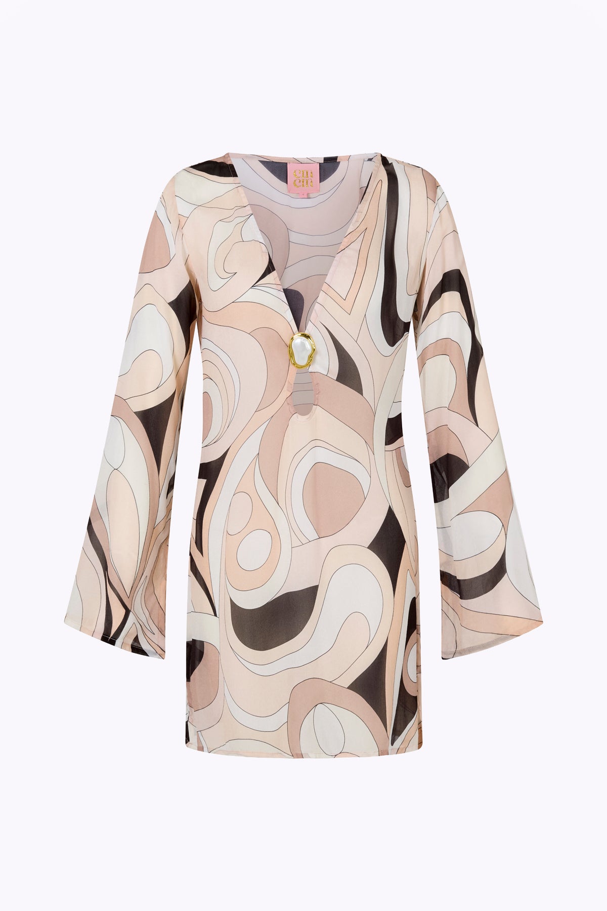 Lulu Moonstone Dress - Mars Beige