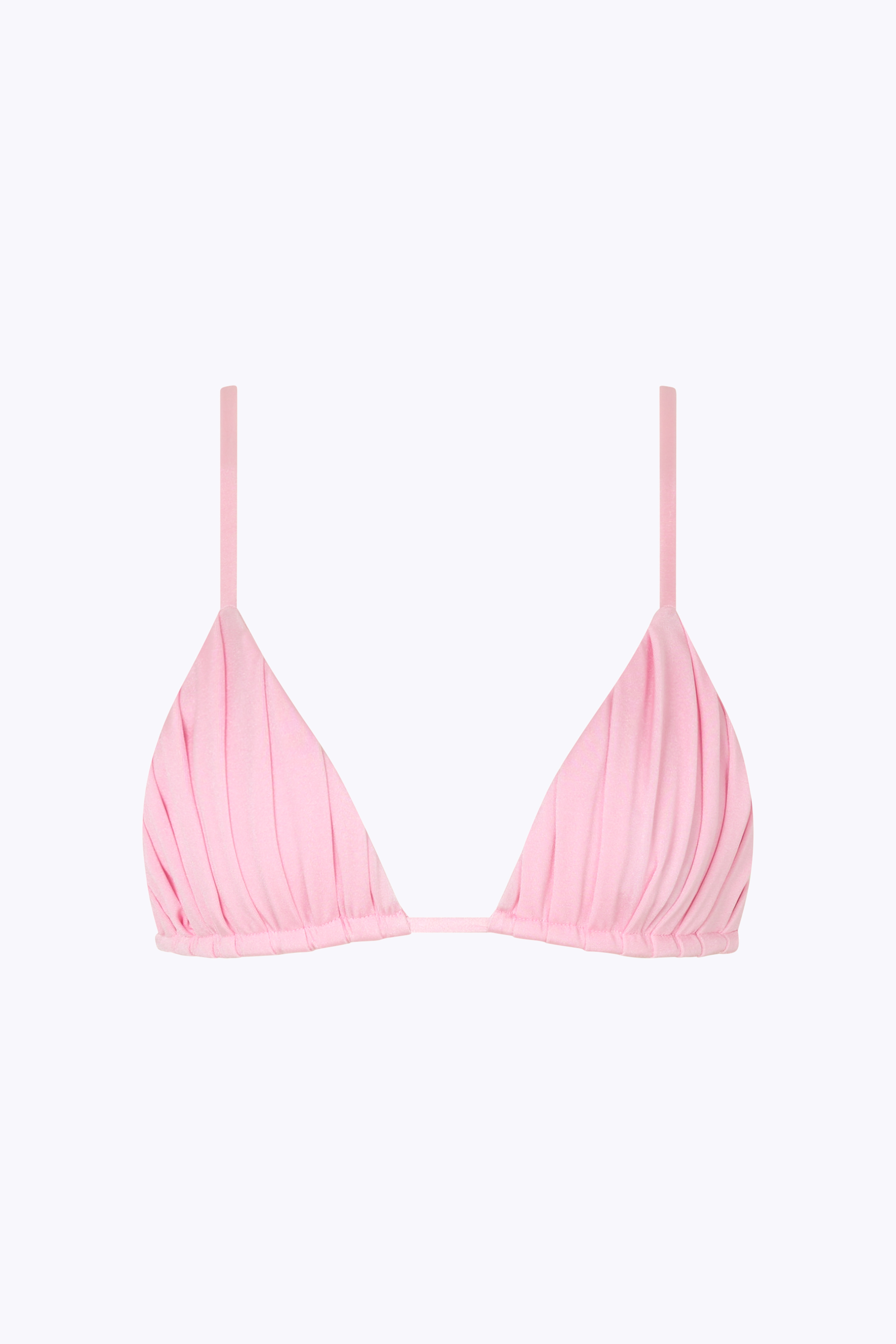 Era' Ruched Tri Top - Ballet Pink