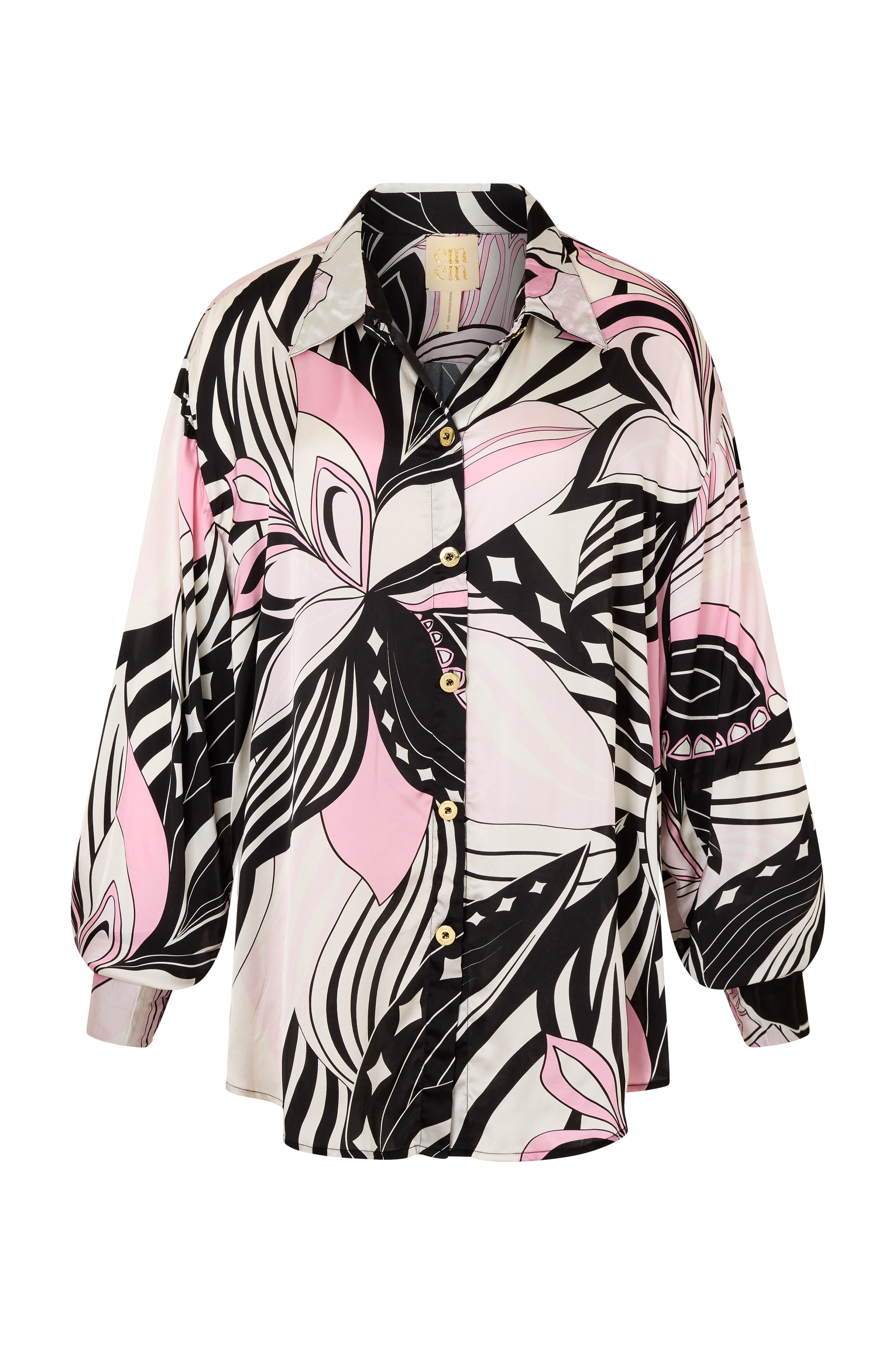 Theatro Shirt - Logomania Pink