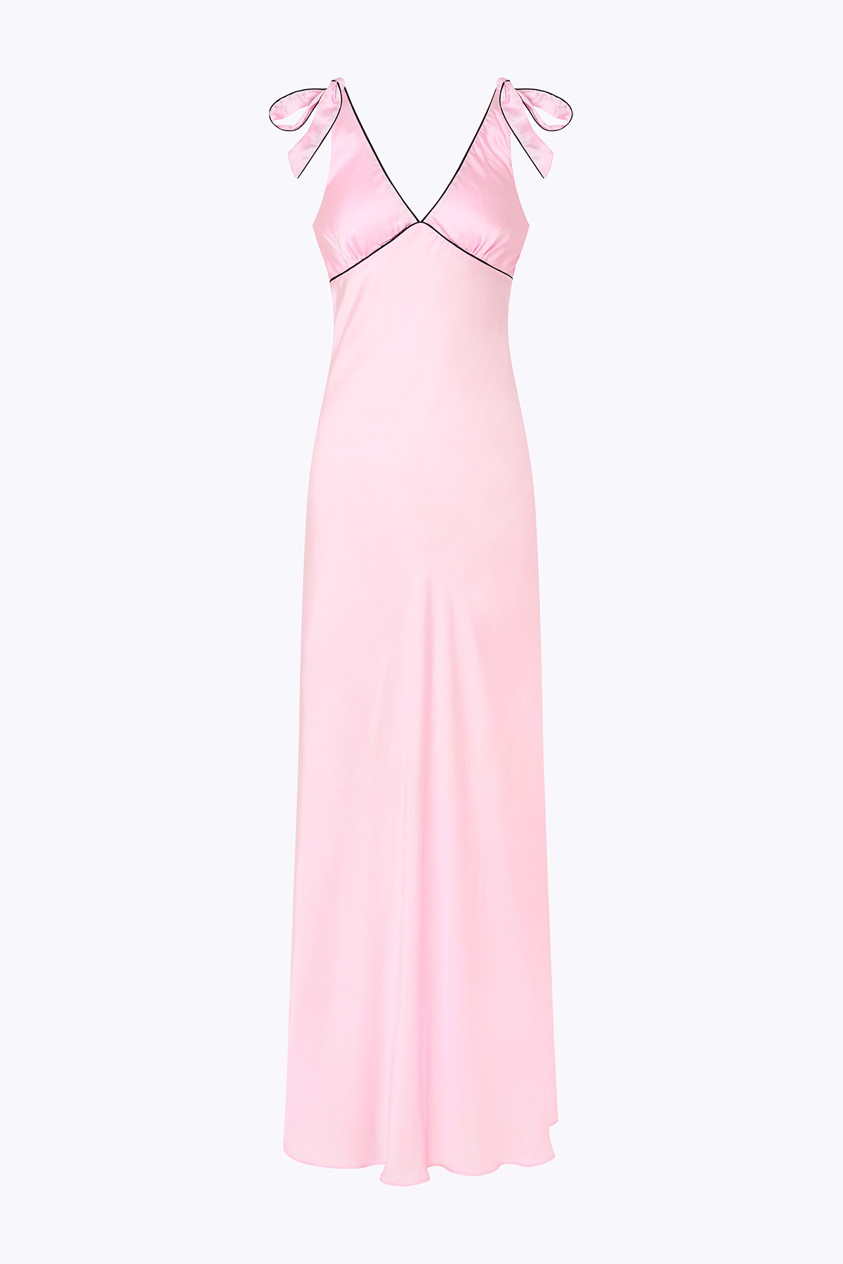 'Maison' Bow Dress - Ballet Pink