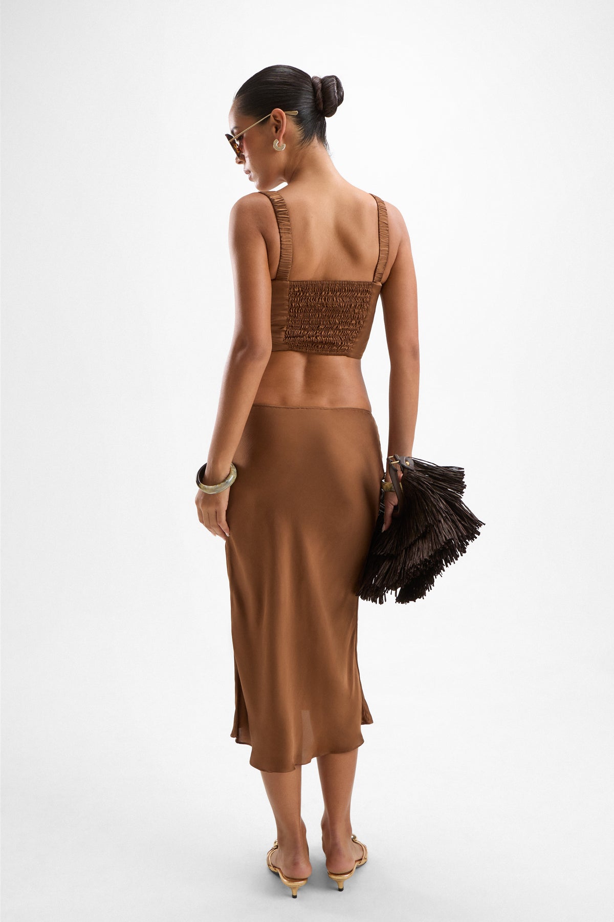 Georgia Skirt - Mocha