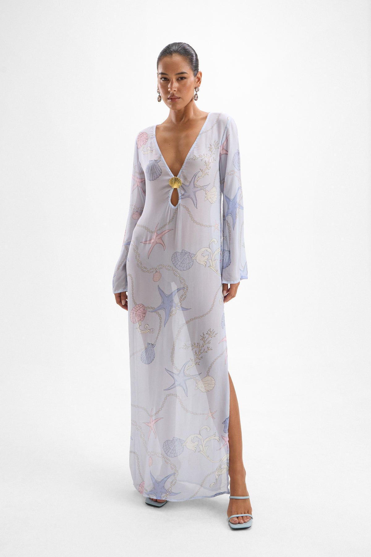 Hotline Seashell Dress - Ephemeral