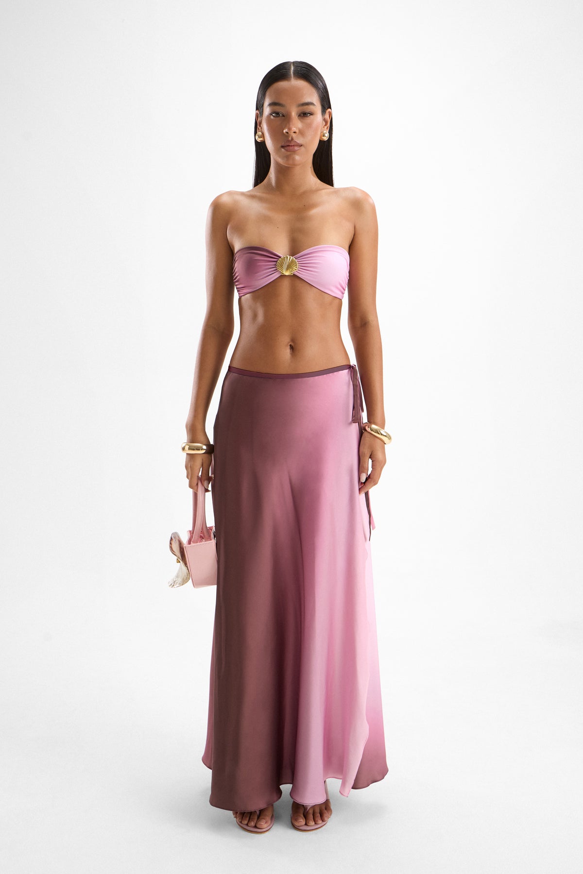 Monica Wrap Skirt - Eclair