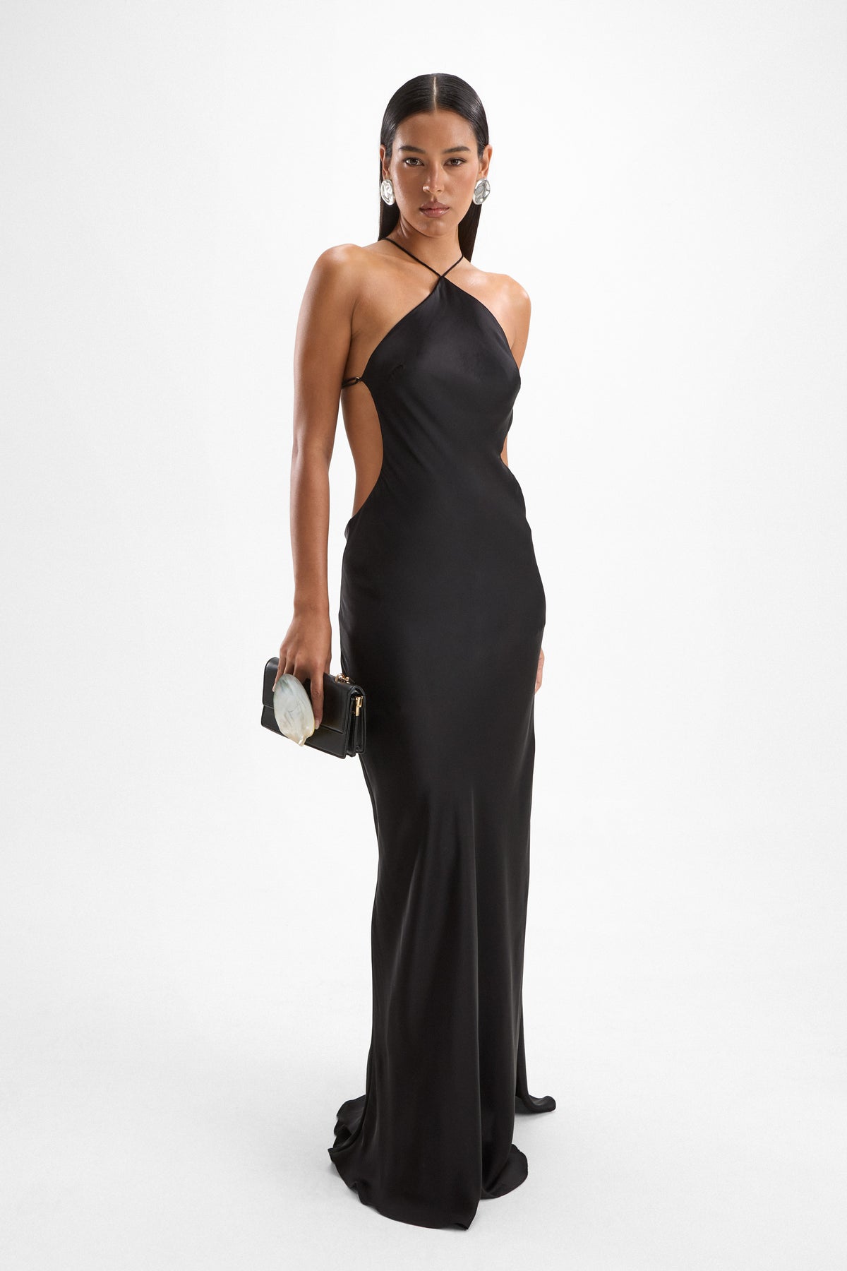 Swan Gown - Black