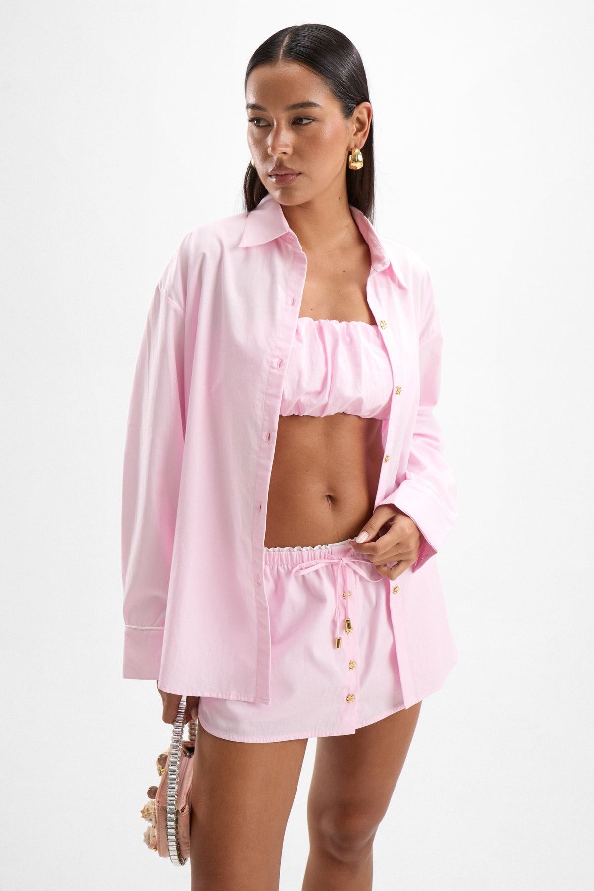 Florence Shirt - Petal Pink