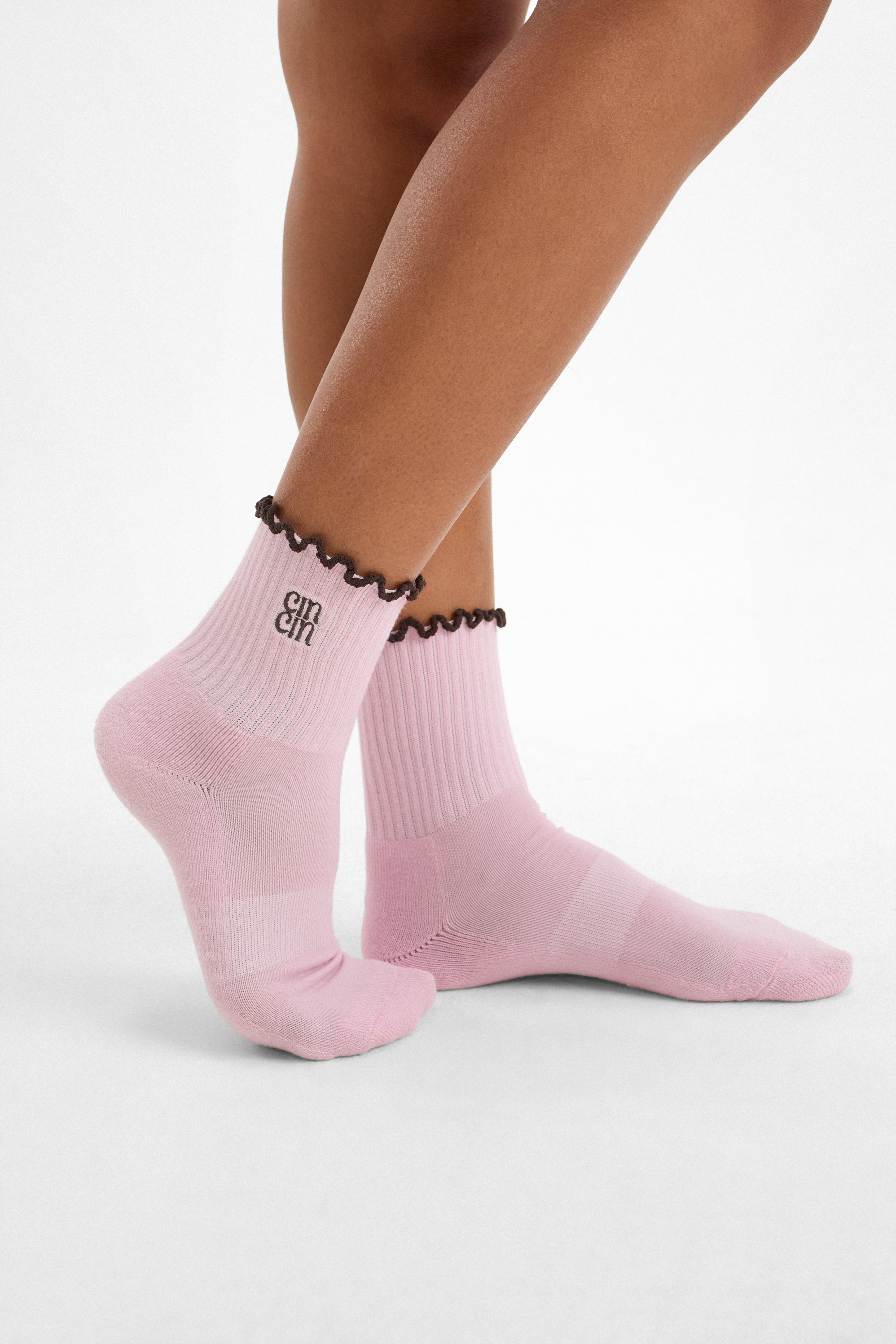 Powerpuff Socks - Petal Pink