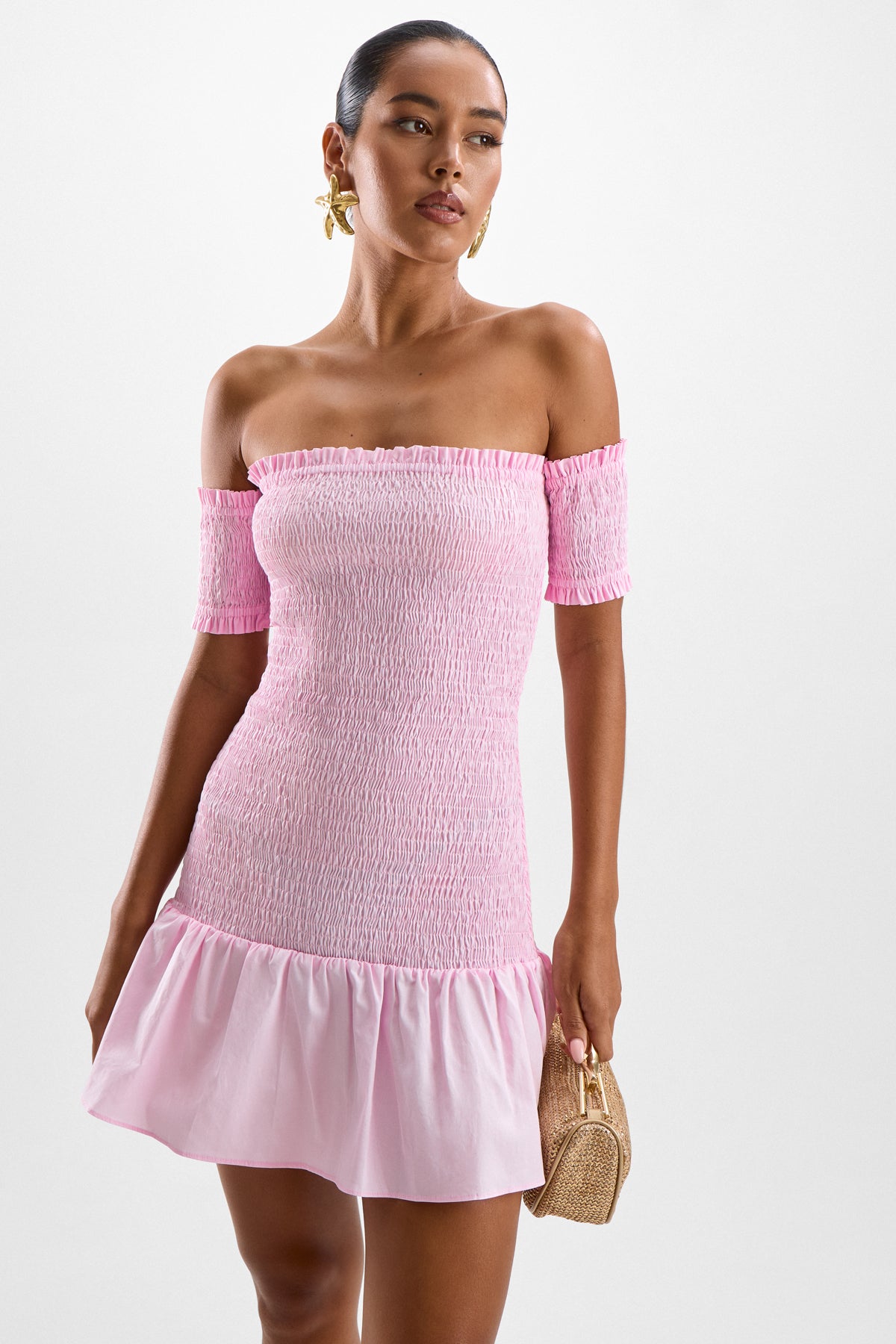 Bluebell Mini Dress - Ballet Pink