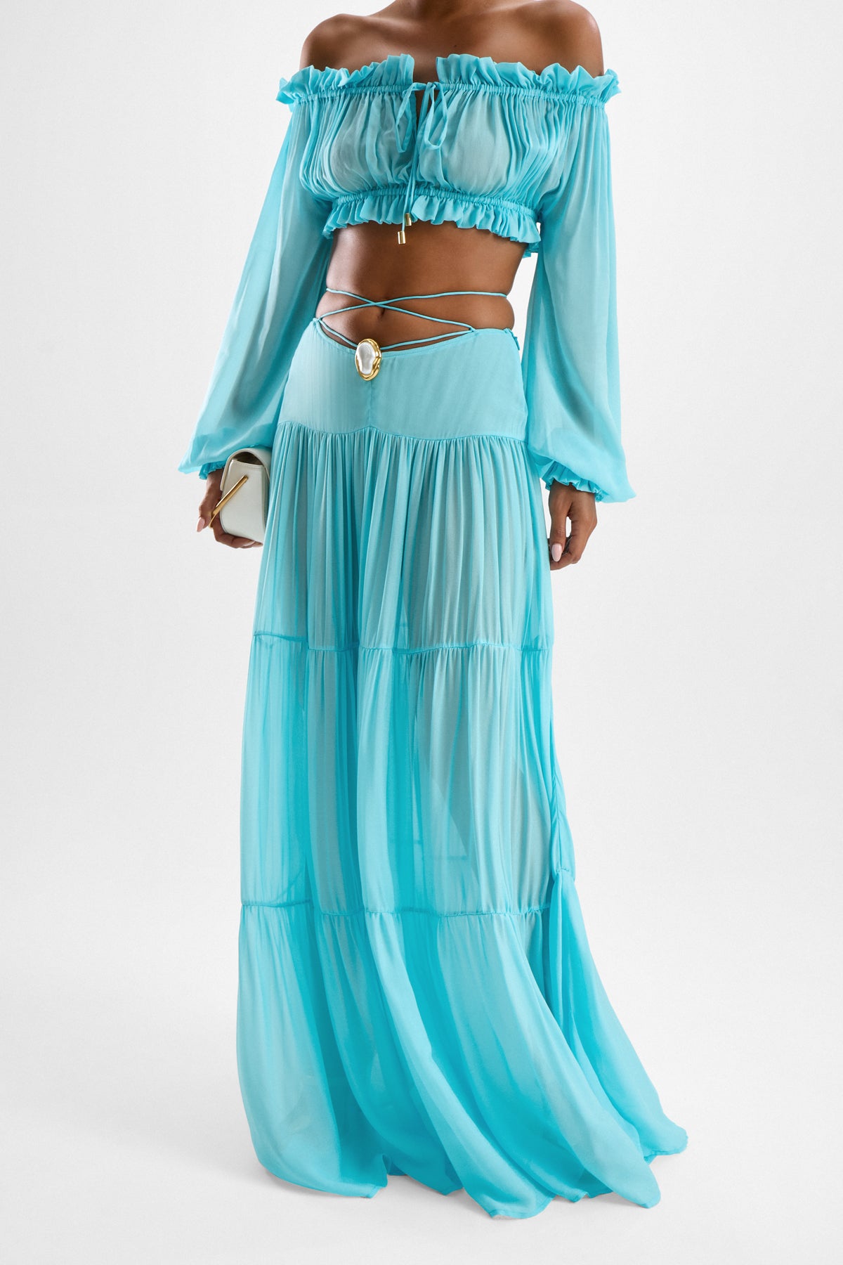 Song Moonstone Skirt - Blue Lagoon