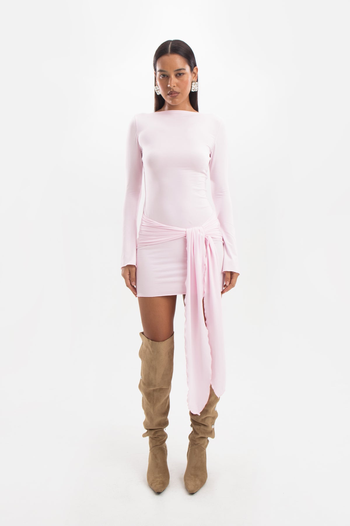 Sabine Dress - Petal Pink