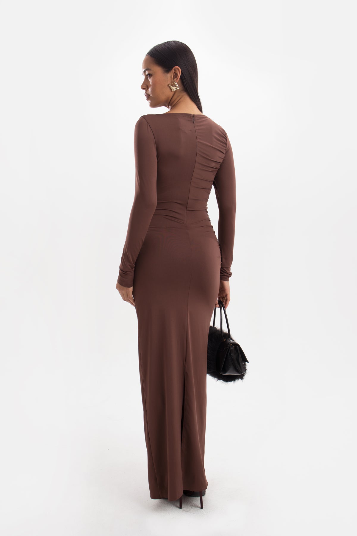 Empress Maxi Dress - Cocoa