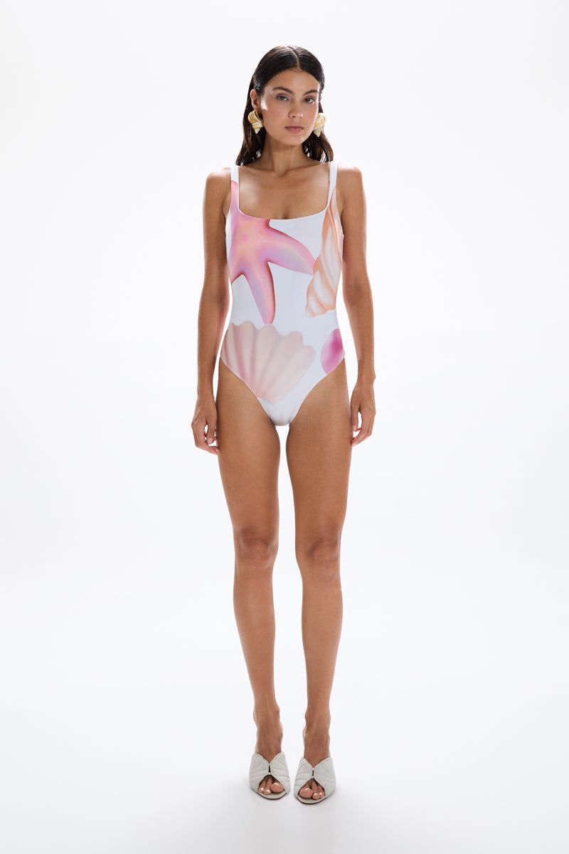 Ballet' Swimsuit - Tahiti Pink