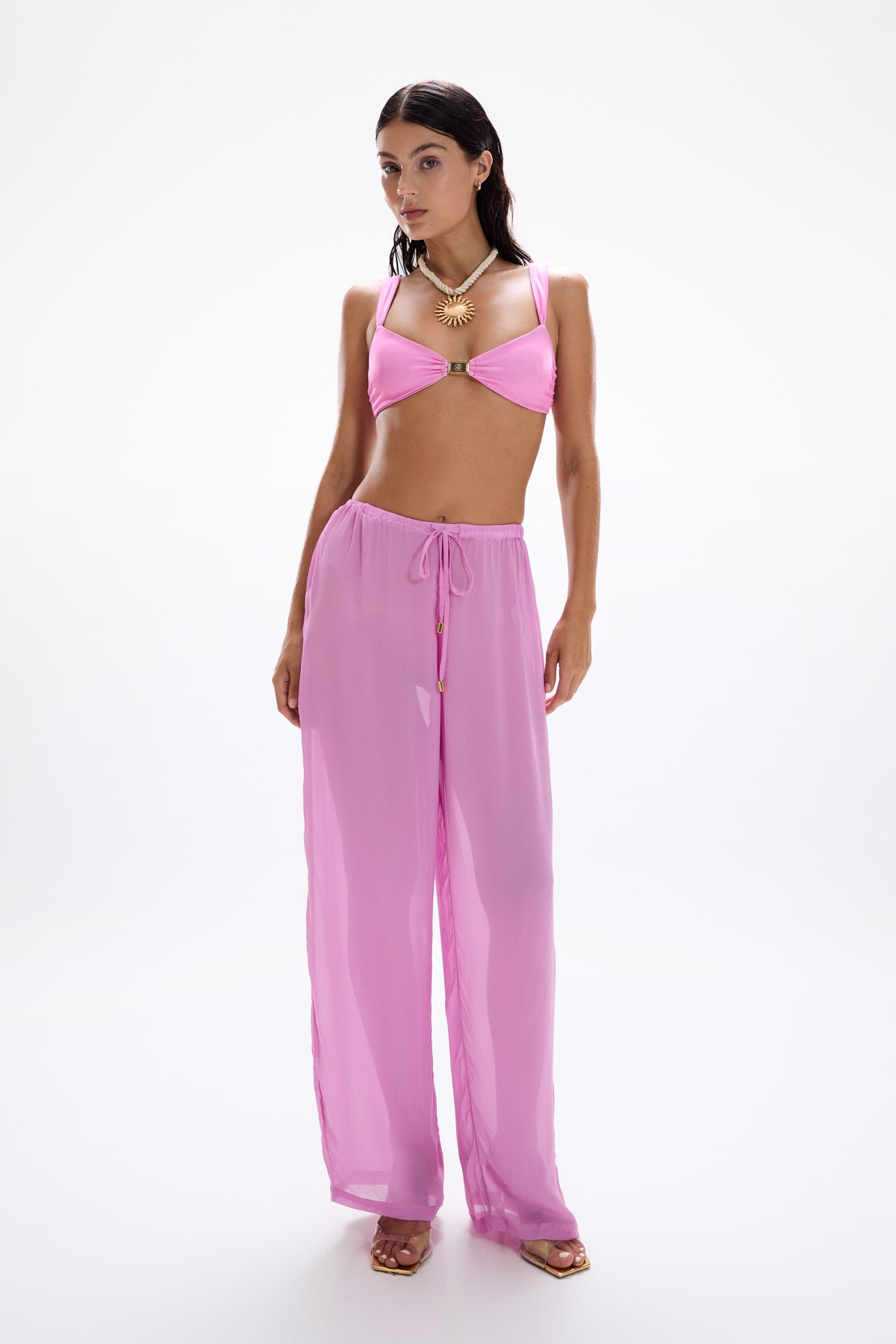 'Oasis' Pants - Dahlia