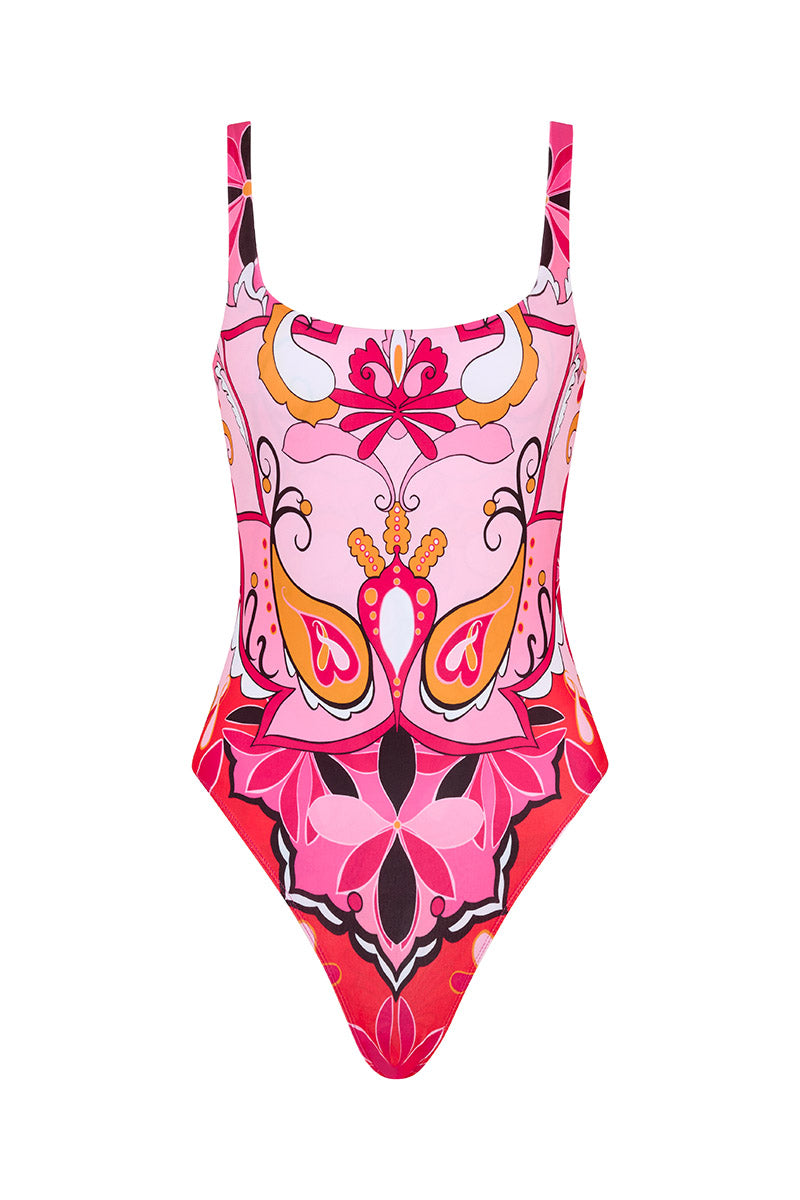 'Ballet' Classic Swimsuit - Boheme Pink