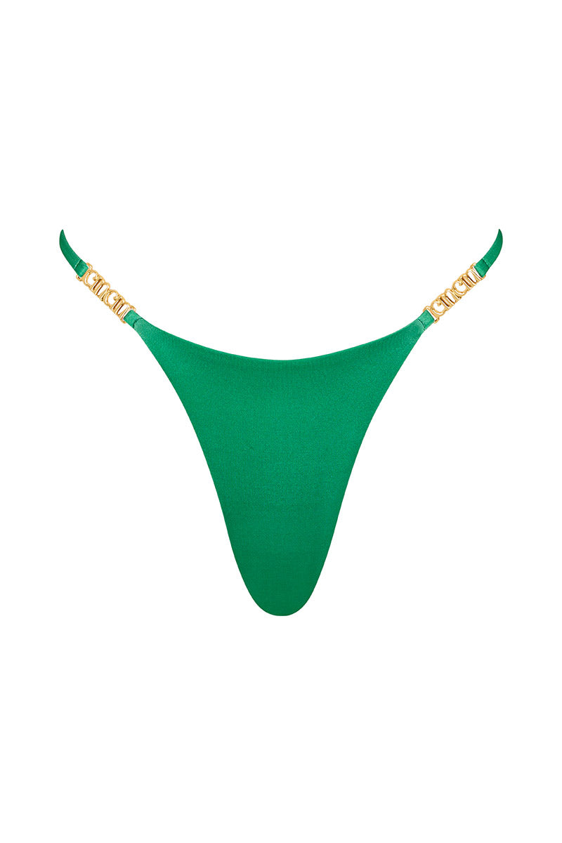 'Midsummer' String Bottoms - Emerald